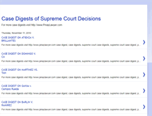Tablet Screenshot of casedigests.blogspot.com
