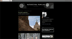 Desktop Screenshot of kasiapawlak.blogspot.com