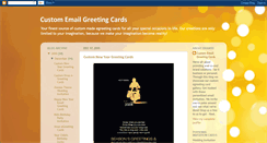 Desktop Screenshot of customegreetingcards.blogspot.com