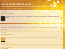 Tablet Screenshot of customegreetingcards.blogspot.com