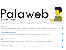 Tablet Screenshot of palaweb.blogspot.com