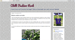 Desktop Screenshot of chillifashionrock.blogspot.com