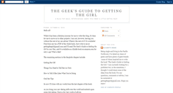 Desktop Screenshot of geeksdatingguide.blogspot.com