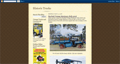 Desktop Screenshot of historictrucks.blogspot.com