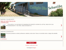 Tablet Screenshot of colegiosaosebastiao2011.blogspot.com