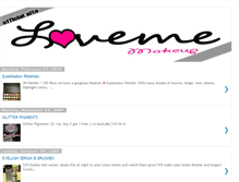 Tablet Screenshot of lovememakeup.blogspot.com
