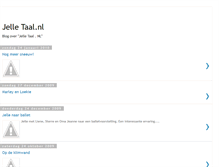 Tablet Screenshot of jelletaalnl.blogspot.com