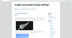 Desktop Screenshot of busynothings-jk.blogspot.com