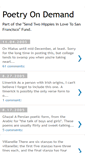 Mobile Screenshot of poetryondemand.blogspot.com