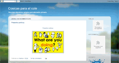 Desktop Screenshot of cosicasparaelcole.blogspot.com