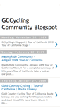 Mobile Screenshot of gccycling.blogspot.com