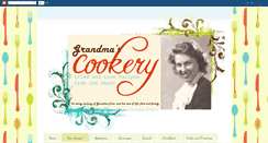 Desktop Screenshot of grandmascookery.blogspot.com