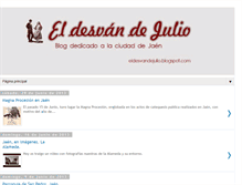 Tablet Screenshot of eldesvandejulio.blogspot.com