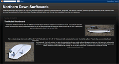 Desktop Screenshot of northerndawnsurfboards.blogspot.com