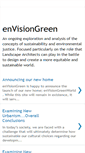 Mobile Screenshot of envisiongreen.blogspot.com