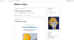 Desktop Screenshot of bibbisbilder.blogspot.com