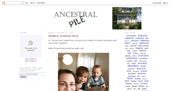 Desktop Screenshot of ancestralpile.blogspot.com
