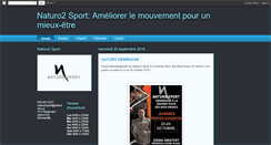 Desktop Screenshot of naturosport.blogspot.com