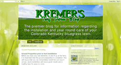 Desktop Screenshot of kremersturf.blogspot.com