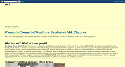 Desktop Screenshot of frederickmdwcr.blogspot.com