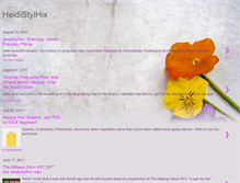 Tablet Screenshot of heidistylhix.blogspot.com