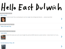 Tablet Screenshot of helloeastdulwich.blogspot.com