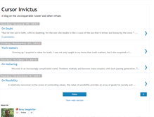 Tablet Screenshot of cursorinvictus.blogspot.com