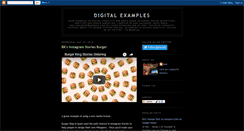 Desktop Screenshot of digital-examples.blogspot.com