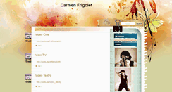 Desktop Screenshot of carmenfrigolet.blogspot.com