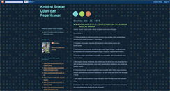 Desktop Screenshot of koleksisoalansejarah1.blogspot.com