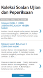 Mobile Screenshot of koleksisoalansejarah1.blogspot.com