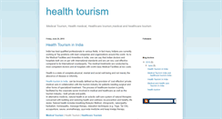 Desktop Screenshot of healthtourizm.blogspot.com