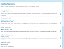 Tablet Screenshot of healthtourizm.blogspot.com