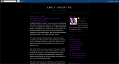 Desktop Screenshot of emilyowenspr.blogspot.com