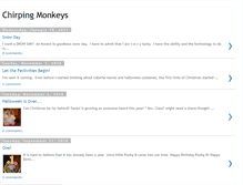 Tablet Screenshot of chirpingmonkey.blogspot.com