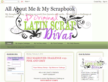 Tablet Screenshot of allaboutmeandmyscrapbook.blogspot.com