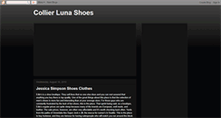 Desktop Screenshot of collierlunashoes.blogspot.com