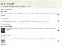 Tablet Screenshot of godtreasure.blogspot.com