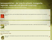 Tablet Screenshot of bensopenkitchen.blogspot.com