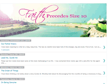 Tablet Screenshot of faithprecedessize10.blogspot.com