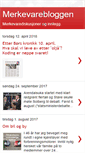 Mobile Screenshot of merkevarebloggen.blogspot.com