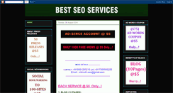 Desktop Screenshot of excellent-seo-services.blogspot.com