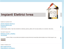 Tablet Screenshot of impiantielettrici-ivrea.blogspot.com