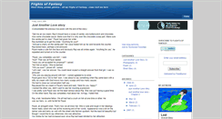 Desktop Screenshot of flightsofantasy-enigma.blogspot.com