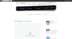 Desktop Screenshot of cronicas-imaginarias.blogspot.com