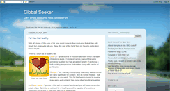 Desktop Screenshot of globalseeker1.blogspot.com