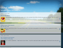 Tablet Screenshot of globalseeker1.blogspot.com