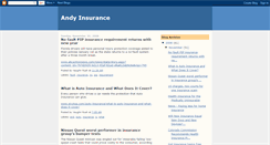 Desktop Screenshot of andy-insurance.blogspot.com