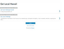 Tablet Screenshot of eatlocalhawaii.blogspot.com