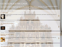 Tablet Screenshot of estaesnuestracasa.blogspot.com